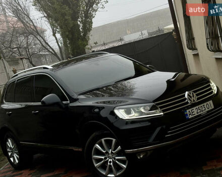 Чорний Фольксваген Туарег, об'ємом двигуна 3 л та пробігом 193 тис. км за 26900 $, фото 9 на Automoto.ua