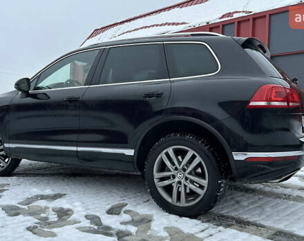 Черный Фольксваген Туарег, объемом двигателя 3 л и пробегом 223 тыс. км за 30000 $, фото 4 на Automoto.ua