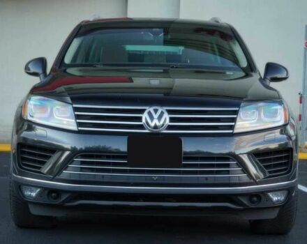 Черный Фольксваген Туарег, объемом двигателя 3.6 л и пробегом 67 тыс. км за 14600 $, фото 1 на Automoto.ua