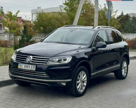 Черный Фольксваген Туарег, объемом двигателя 2.97 л и пробегом 253 тыс. км за 24999 $, фото 2 на Automoto.ua