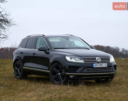 Черный Фольксваген Туарег, объемом двигателя 2.97 л и пробегом 259 тыс. км за 29700 $, фото 1 на Automoto.ua