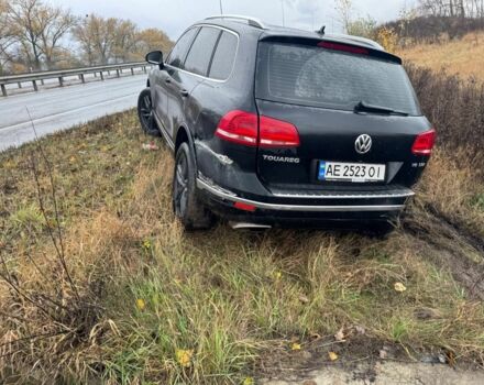 Черный Фольксваген Туарег, объемом двигателя 3 л и пробегом 238 тыс. км за 16000 $, фото 1 на Automoto.ua