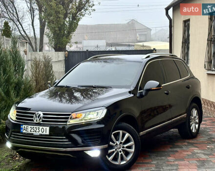 Чорний Фольксваген Туарег, об'ємом двигуна 3 л та пробігом 193 тис. км за 26900 $, фото 1 на Automoto.ua