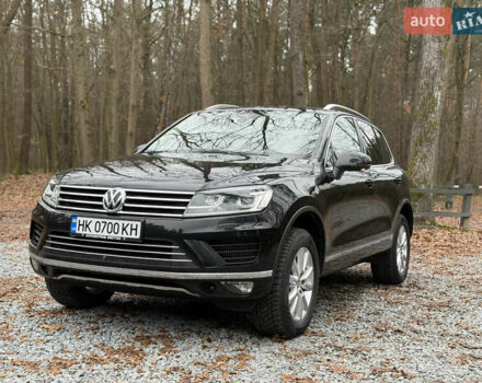 Чорний Фольксваген Туарег, об'ємом двигуна 3 л та пробігом 123 тис. км за 34900 $, фото 1 на Automoto.ua