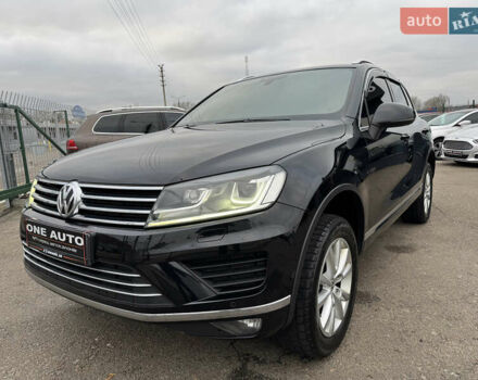 Черный Фольксваген Туарег, объемом двигателя 2.97 л и пробегом 278 тыс. км за 23990 $, фото 1 на Automoto.ua