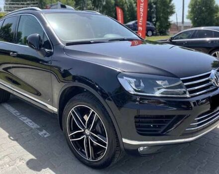 Черный Фольксваген Туарег, объемом двигателя 3 л и пробегом 90 тыс. км за 19000 $, фото 3 на Automoto.ua