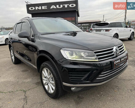 Черный Фольксваген Туарег, объемом двигателя 2.97 л и пробегом 278 тыс. км за 23990 $, фото 4 на Automoto.ua