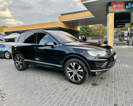 Черный Фольксваген Туарег, объемом двигателя 2.97 л и пробегом 121 тыс. км за 39900 $, фото 1 на Automoto.ua