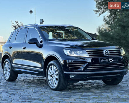 Черный Фольксваген Туарег, объемом двигателя 2.97 л и пробегом 275 тыс. км за 24800 $, фото 6 на Automoto.ua