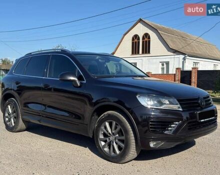 Черный Фольксваген Туарег, объемом двигателя 2.97 л и пробегом 188 тыс. км за 21980 $, фото 3 на Automoto.ua