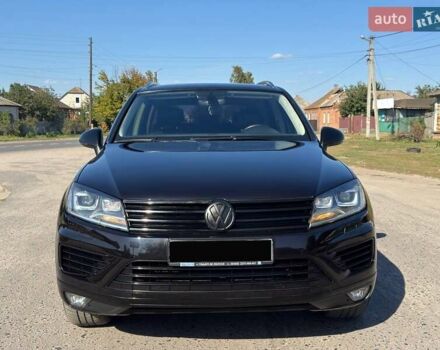 Черный Фольксваген Туарег, объемом двигателя 2.97 л и пробегом 188 тыс. км за 21980 $, фото 2 на Automoto.ua