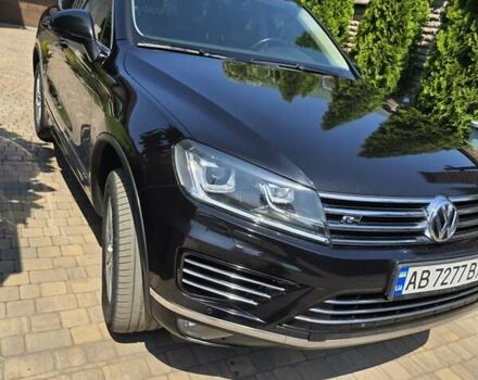 Черный Фольксваген Туарег, объемом двигателя 2.97 л и пробегом 129 тыс. км за 32000 $, фото 1 на Automoto.ua