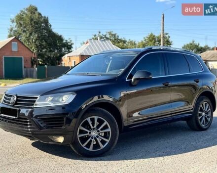 Черный Фольксваген Туарег, объемом двигателя 2.97 л и пробегом 188 тыс. км за 21980 $, фото 1 на Automoto.ua