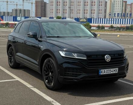 Черный Фольксваген Туарег, объемом двигателя 3 л и пробегом 163 тыс. км за 40000 $, фото 3 на Automoto.ua
