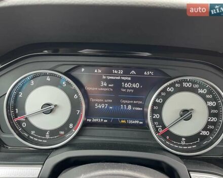 Черный Фольксваген Туарег, объемом двигателя 2.99 л и пробегом 135 тыс. км за 36950 $, фото 1 на Automoto.ua