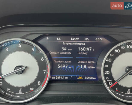 Черный Фольксваген Туарег, объемом двигателя 2.99 л и пробегом 135 тыс. км за 36950 $, фото 10 на Automoto.ua