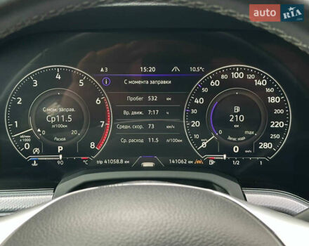 Черный Фольксваген Туарег, объемом двигателя 3 л и пробегом 141 тыс. км за 48500 $, фото 40 на Automoto.ua