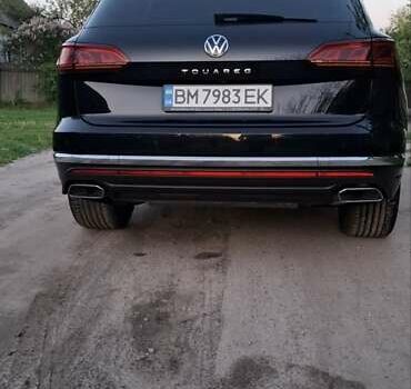 Фольксваген Туарег 2020 у Ахтырке на Automoto.ua Чорний Фольксваген Туарег, об'ємом двигуна 2.97 л та пробігом 150 тис. км за 52700 $, фото 6 на Automoto.ua