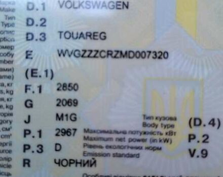 Фольксваген Туарег 2020 у Ахтырке на Automoto.ua Чорний Фольксваген Туарег, об'ємом двигуна 2.97 л та пробігом 150 тис. км за 52700 $, фото 61 на Automoto.ua