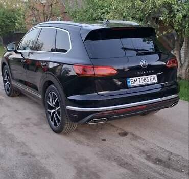 Фольксваген Туарег 2020 у Ахтырке на Automoto.ua Чорний Фольксваген Туарег, об'ємом двигуна 2.97 л та пробігом 150 тис. км за 52700 $, фото 8 на Automoto.ua