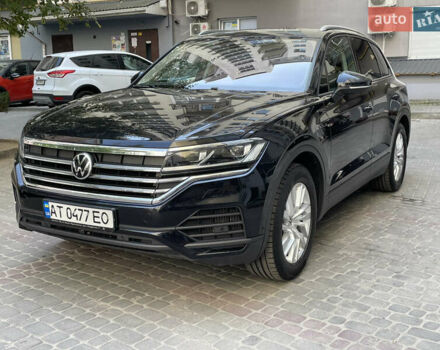 Черный Фольксваген Туарег, объемом двигателя 3 л и пробегом 80 тыс. км за 50000 $, фото 1 на Automoto.ua