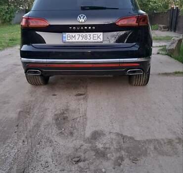 Фольксваген Туарег 2020 у Ахтырке на Automoto.ua Чорний Фольксваген Туарег, об'ємом двигуна 2.97 л та пробігом 150 тис. км за 52700 $, фото 11 на Automoto.ua