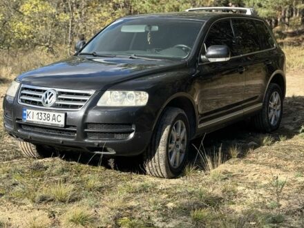 Фольксваген Туарег 2003 в Буче на Automoto.ua Черный Фольксваген Туарег, объемом двигателя 2.5 л и пробегом 350 тыс. км за 8800 $, фото 1 на Automoto.ua