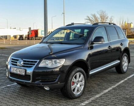 Черный Фольксваген Туарег, объемом двигателя 3 л и пробегом 247 тыс. км за 4500 $, фото 1 на Automoto.ua