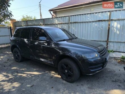 Фольксваген Туарег 2003 в Чернигове на Automoto.ua Черный Фольксваген Туарег, объемом двигателя 2.46 л и пробегом 253 тыс. км за 7500 $, фото 1 на Automoto.ua