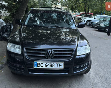 Чорний Фольксваген Туарег, об'ємом двигуна 3.2 л та пробігом 396 тис. км за 6450 $, фото 1 на Automoto.ua