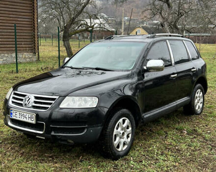 Черный Фольксваген Туарег, объемом двигателя 3.19 л и пробегом 260 тыс. км за 5300 $, фото 1 на Automoto.ua