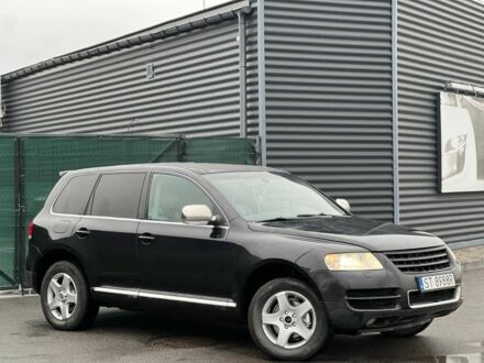 Черный Фольксваген Туарег, объемом двигателя 2.5 л и пробегом 100 тыс. км за 4350 $, фото 1 на Automoto.ua