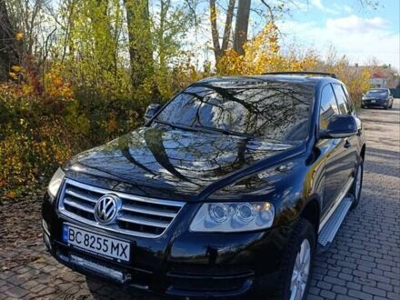 Фольксваген Туарег 2004 в Городке на Automoto.ua Черный Фольксваген Туарег, объемом двигателя 2.5 л и пробегом 333 тыс. км за 8200 $, фото 1 на Automoto.ua
