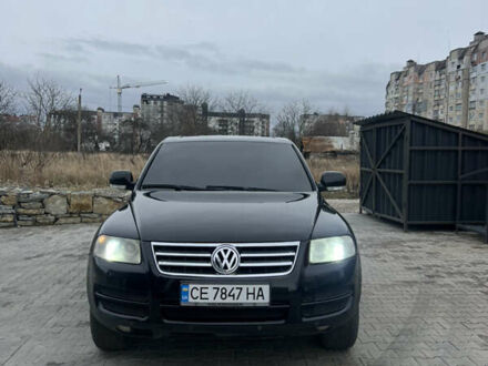 Чорний Фольксваген Туарег, об'ємом двигуна 2.5 л та пробігом 427 тис. км за 7700 $, фото 1 на Automoto.ua