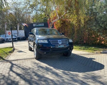 Черный Фольксваген Туарег, объемом двигателя 3.2 л и пробегом 380 тыс. км за 6700 $, фото 1 на Automoto.ua