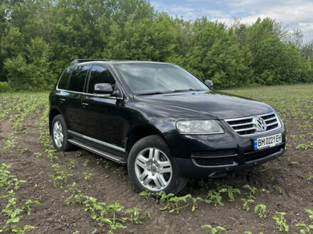 Фольксваген Туарег 2005 у Сумах на Automoto.ua Чорний Фольксваген Туарег, об'ємом двигуна 3.19 л та пробігом 290 тис. км за 8000 $, фото 1 на Automoto.ua