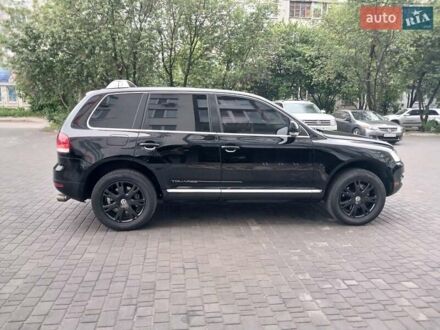 Фольксваген Туарег 2005 в Обухове на Automoto.ua Черный Фольксваген Туарег, объемом двигателя 3.2 л и пробегом 277 тыс. км за 8700 $, фото 1 на Automoto.ua