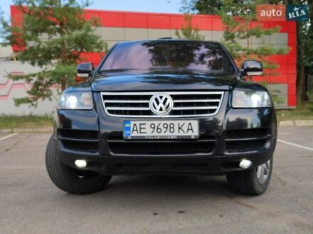 Фольксваген Туарег 2005 в Днепре (Днепропетровске) на Automoto.ua Черный Фольксваген Туарег, объемом двигателя 2.5 л и пробегом 251 тыс. км за 9650 $, фото 1 на Automoto.ua