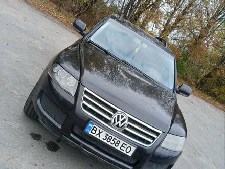 Фольксваген Туарег 2005 в Шепетовке на Automoto.ua Черный Фольксваген Туарег, объемом двигателя 2.46 л и пробегом 288 тыс. км за 6800 $, фото 1 на Automoto.ua