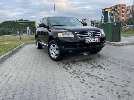Фольксваген Туарег 2005 в Киеве на Automoto.ua Черный Фольксваген Туарег, объемом двигателя 2.5 л и пробегом 243 тыс. км за 6000 $, фото 1 на Automoto.ua
