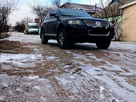 Фольксваген Туарег 2005 в Харькове на Automoto.ua Черный Фольксваген Туарег, объемом двигателя 42 л и пробегом 200 тыс. км за 7000 $, фото 1 на Automoto.ua