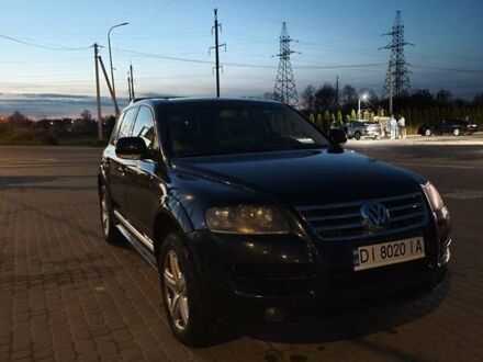 Черный Фольксваген Туарег, объемом двигателя 3 л и пробегом 311 тыс. км за 8600 $, фото 1 на Automoto.ua