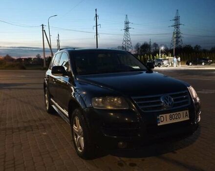 Черный Фольксваген Туарег, объемом двигателя 3 л и пробегом 311 тыс. км за 8600 $, фото 1 на Automoto.ua