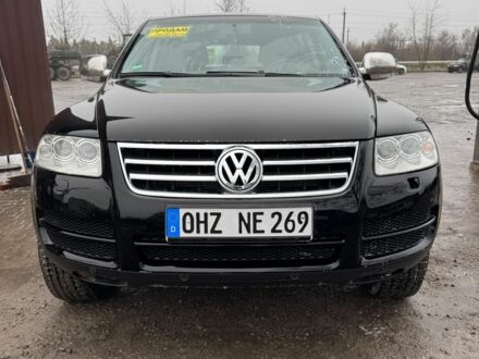 Черный Фольксваген Туарег, объемом двигателя 2.5 л и пробегом 230 тыс. км за 6499 $, фото 1 на Automoto.ua
