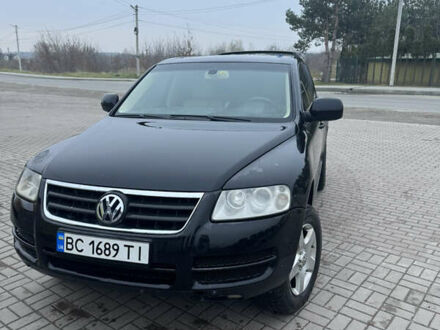 Чорний Фольксваген Туарег, об'ємом двигуна 2.5 л та пробігом 275 тис. км за 6500 $, фото 1 на Automoto.ua