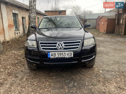Фольксваген Туарег 2005 в Казатине на Automoto.ua Черный Фольксваген Туарег, объемом двигателя 2.97 л и пробегом 224 тыс. км за 9000 $, фото 1 на Automoto.ua