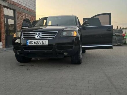 Фольксваген Туарег 2005 в Тернополе на Automoto.ua Черный Фольксваген Туарег, объемом двигателя 2.97 л и пробегом 240 тыс. км за 11000 $, фото 1 на Automoto.ua