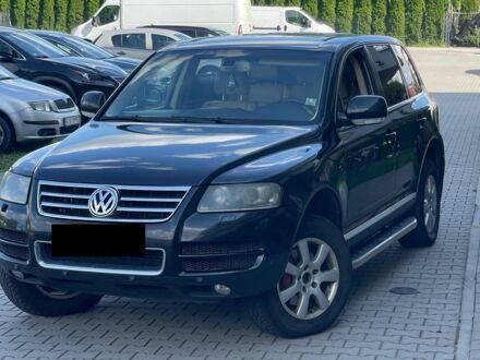 Фольксваген Туарег 2005 в Яворове на Automoto.ua Черный Фольксваген Туарег, объемом двигателя 3 л и пробегом 340 тыс. км за 4100 $, фото 1 на Automoto.ua