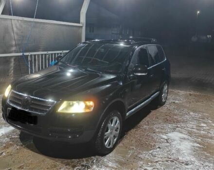 Черный Фольксваген Туарег, объемом двигателя 2.5 л и пробегом 345 тыс. км за 4720 $, фото 1 на Automoto.ua