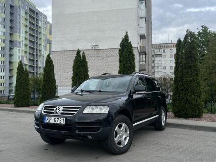 Фольксваген Туарег 2005 в Житомире на Automoto.ua Черный Фольксваген Туарег, объемом двигателя 2.5 л и пробегом 317 тыс. км за 4300 $, фото 1 на Automoto.ua
